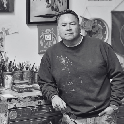 local idaho artist headshot