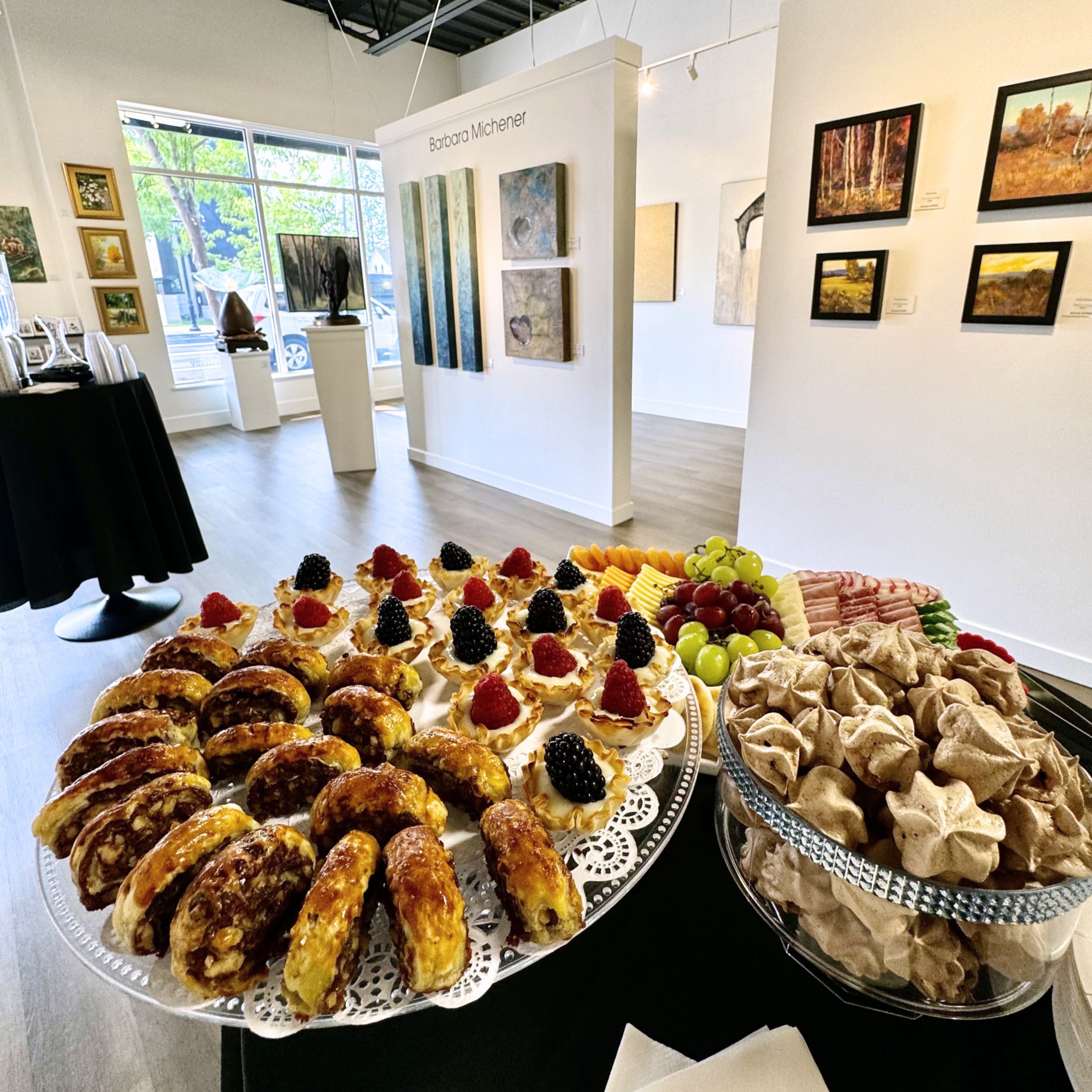 local event space at idaho art gallery event