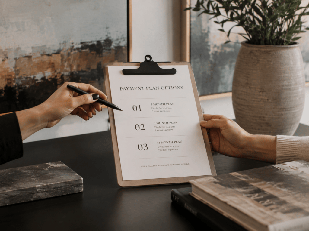 artwork payment plans